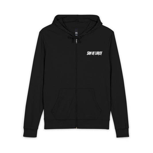 District® Unisex Jersey Full-Zip Hoodie