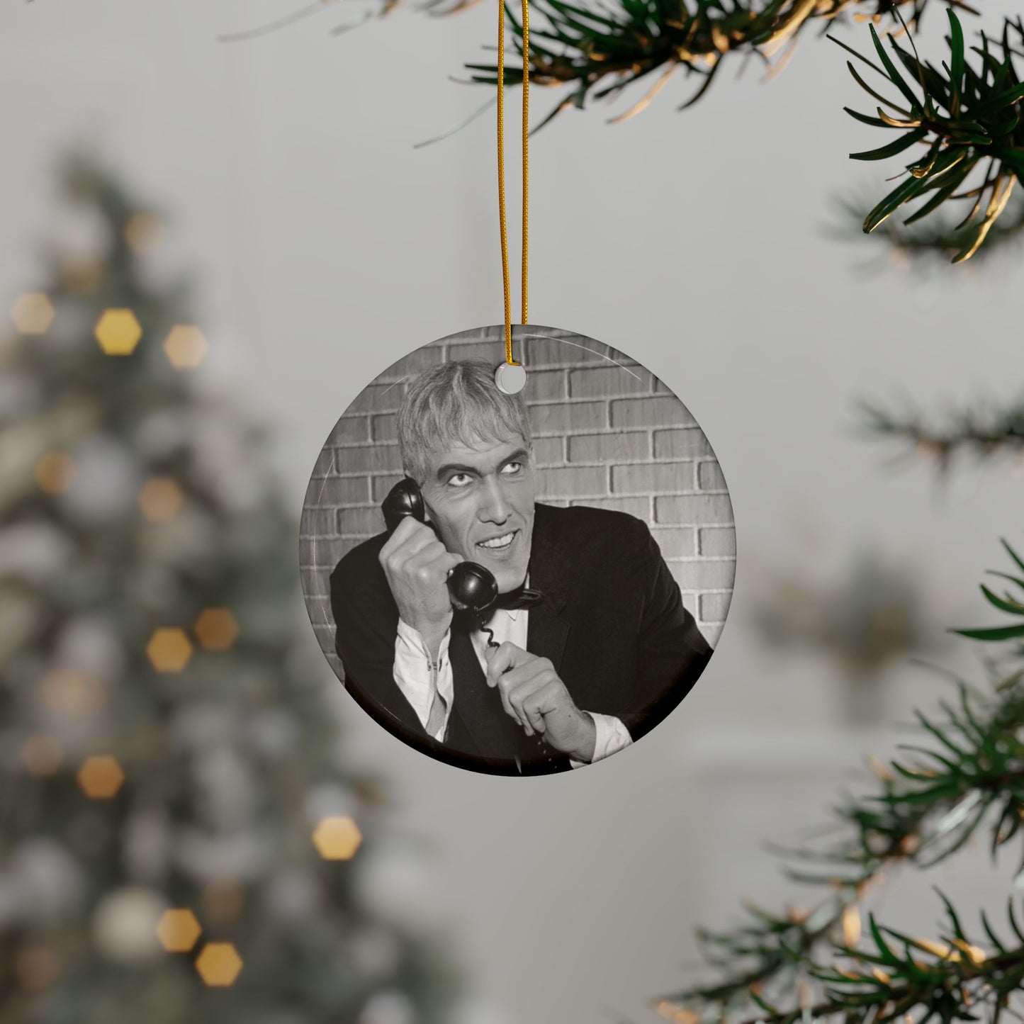 "YOU RANG?" ORNAMENT